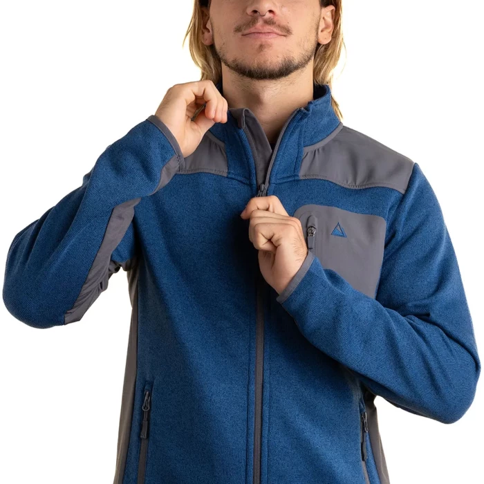 Campera Polar Nexxt Bantam Fz Hombre Trekking